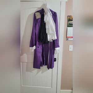 Prince Purple Rain Halloween Costume Worn Once Size XS